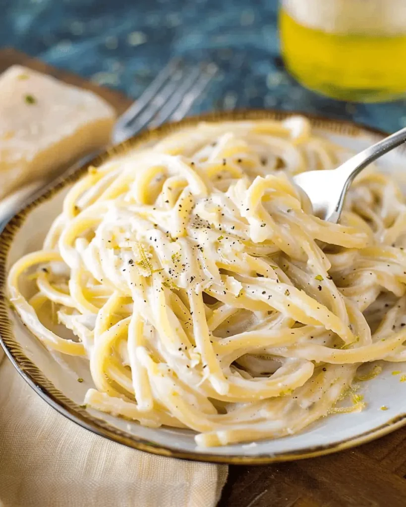 10-MINUTE CREAM CHEESE PASTA