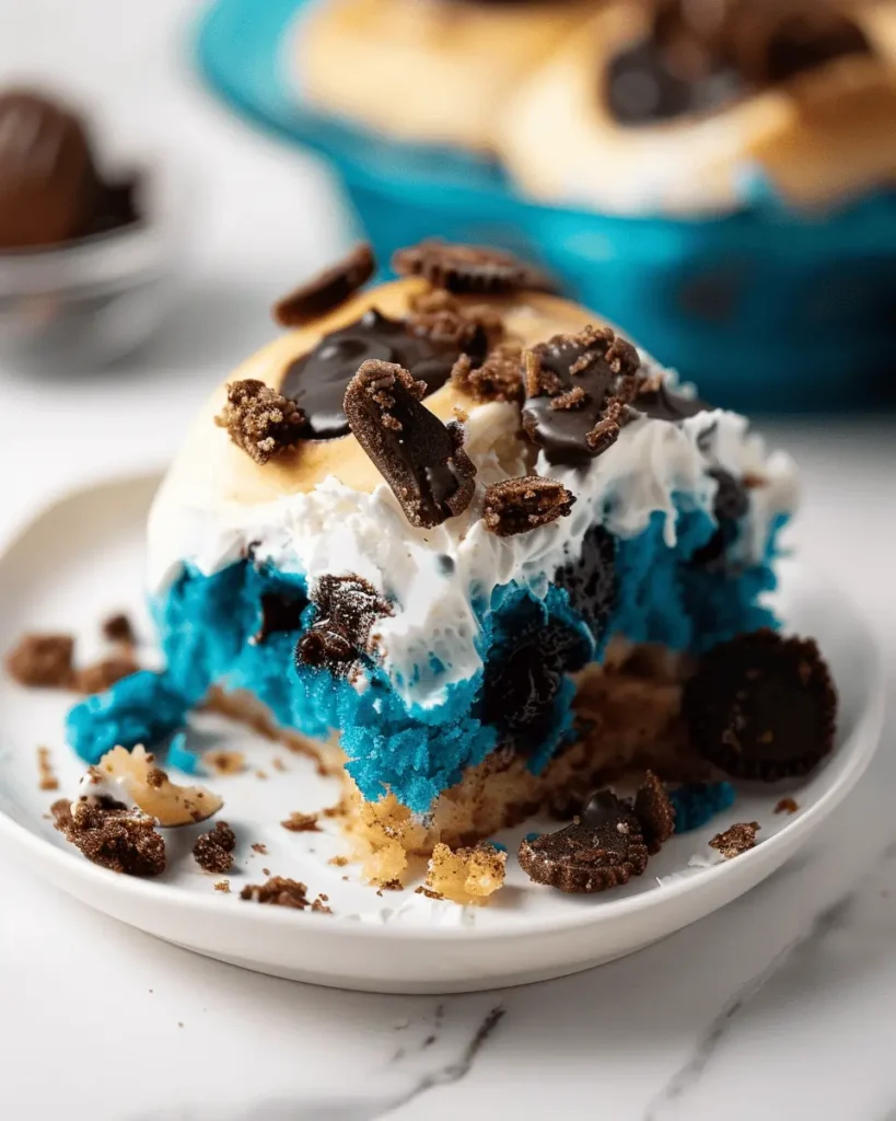Cookie Monster Cinnamon Roll