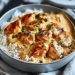 Creamy Smothered Chicken and Rice