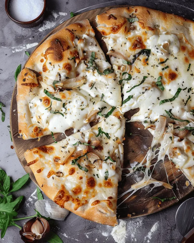 Epic Roasted Garlic Pizza