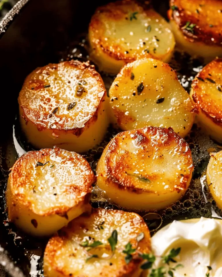 Fondant potatoes