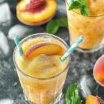 Frozen Peach Lemonade