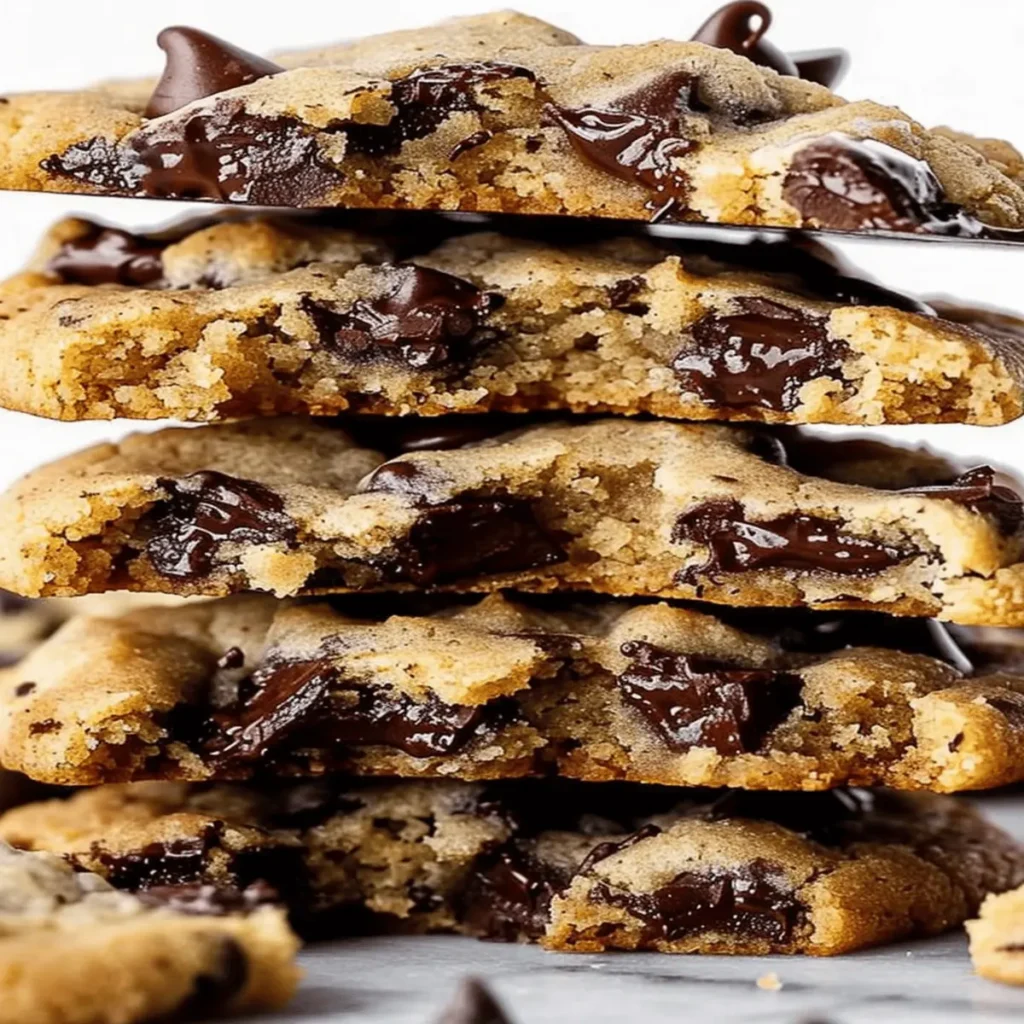 Giant Chocolate Chip Cookies