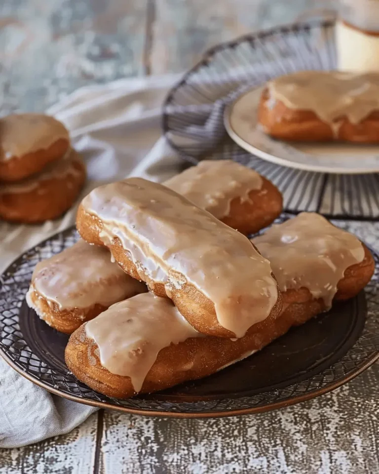 Homemade Maple Bar Donuts
