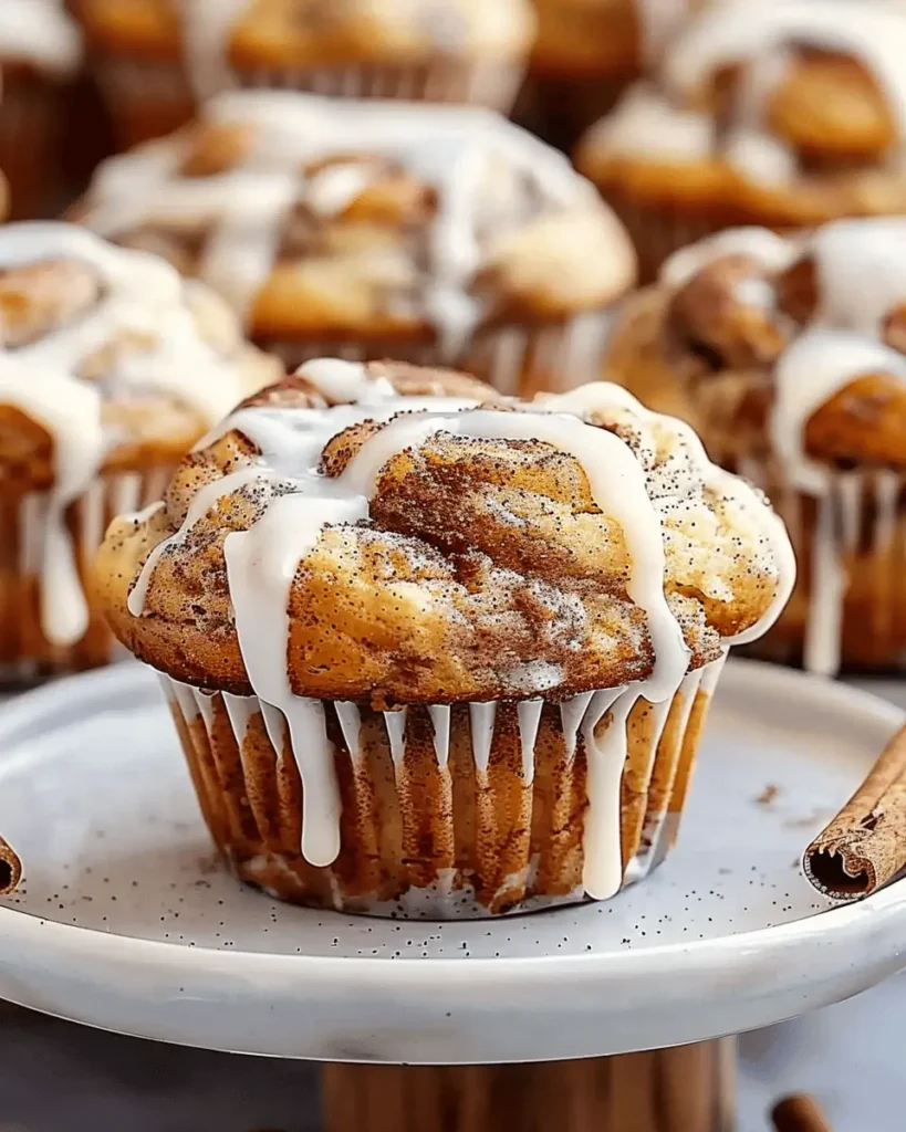 Irresistible Cinnamon Roll Muffins