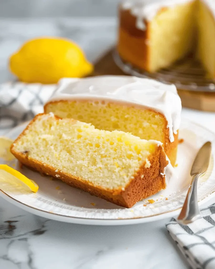 Moist Lemon Cake Recipe