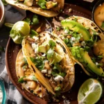 Queso Steak and Elote Tacos.