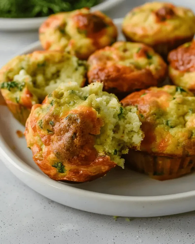 Savory Cottage Cheese Breakfast Muffins