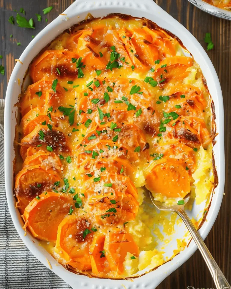 Scalloped Sweet Potatoes