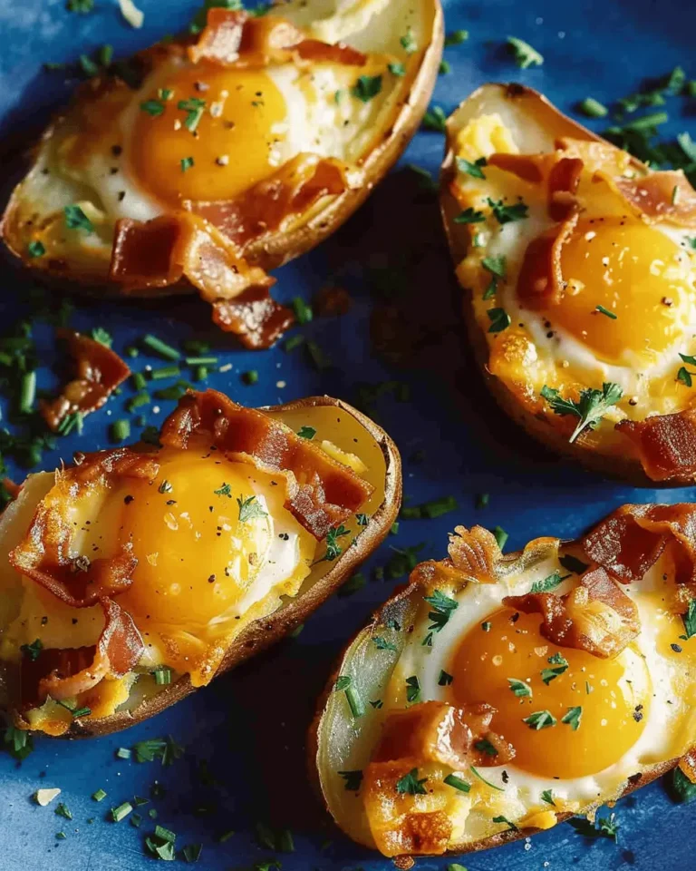 Twice Baked Breakfast Potatoes