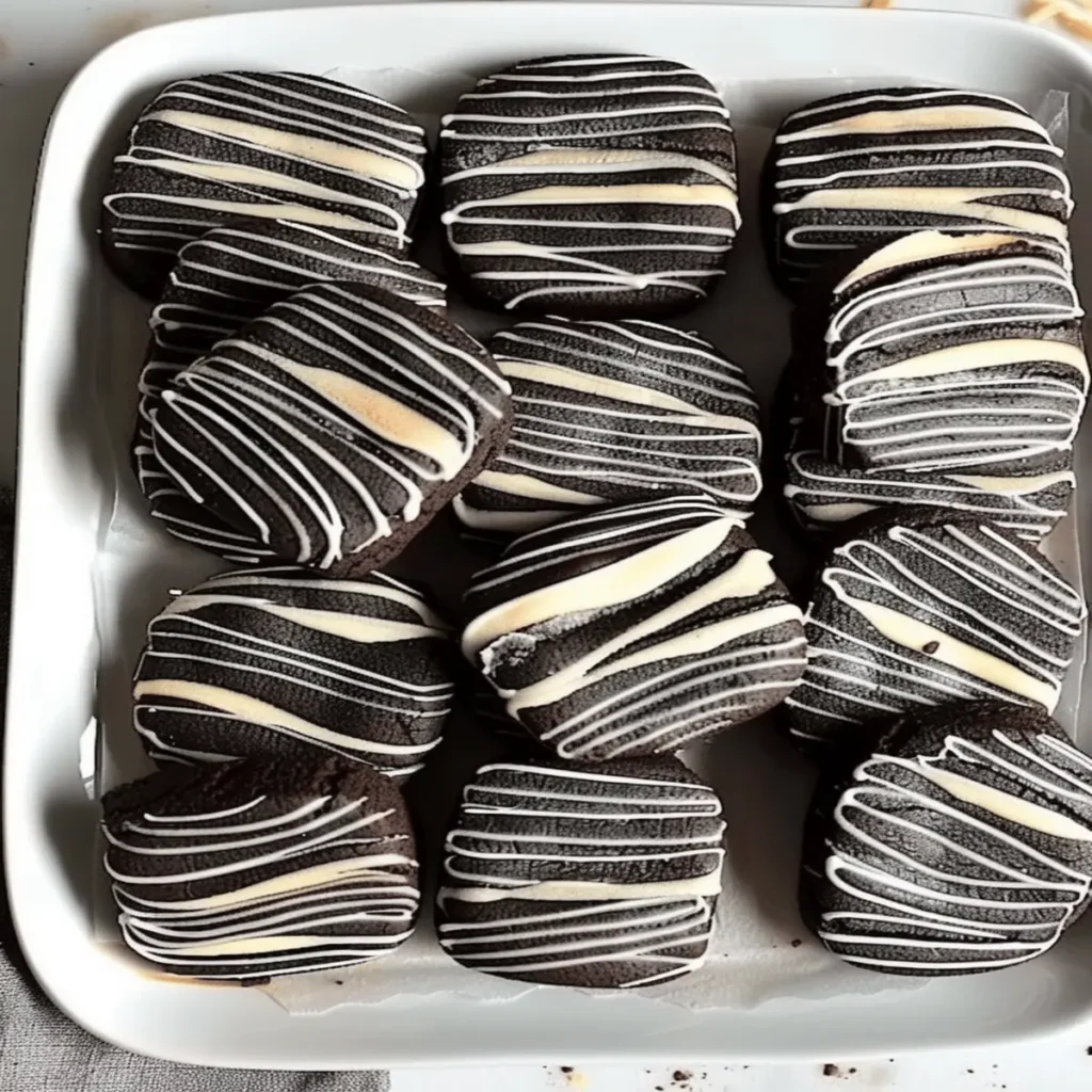 Zebra Cookies