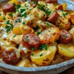 Cheesy Ranch Potatoes and Sausage