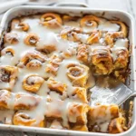 Pumpkin Cinnamon Roll Bake