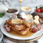 Churro Stuffed French Toast