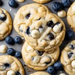 Blueberry White Chocolate Cookies