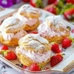 Easy Strawberry Cream Puffs Recipe
