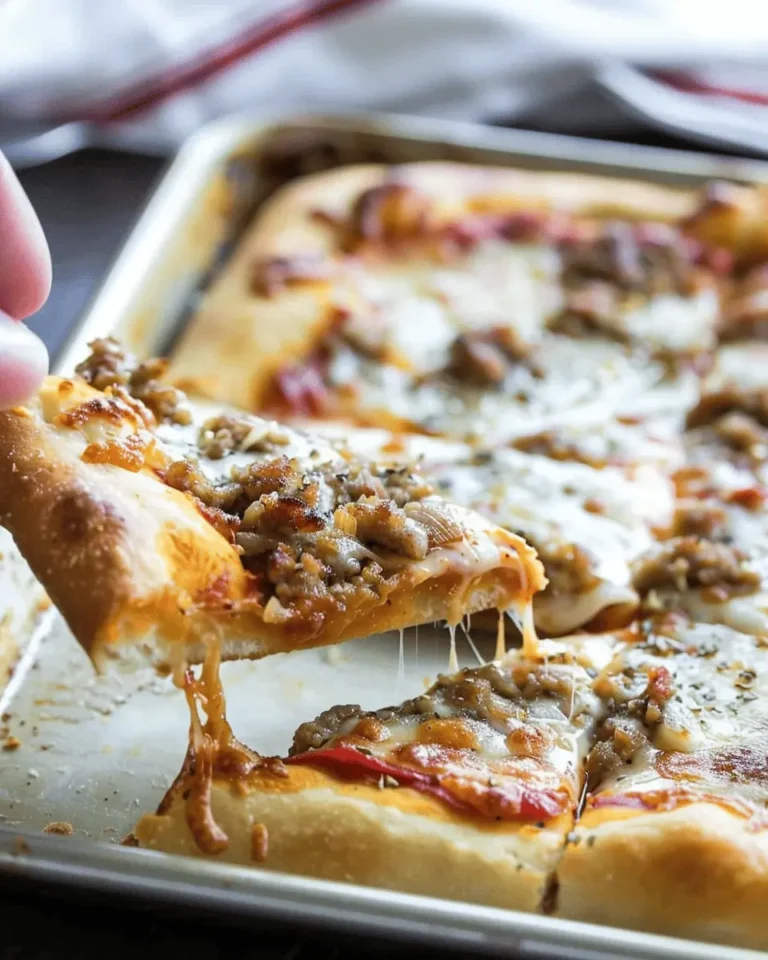 Sheet Pan Pizza