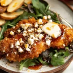 Crispy Hot Honey Feta Chicken