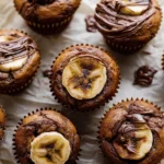 Banana Nutella Muffins