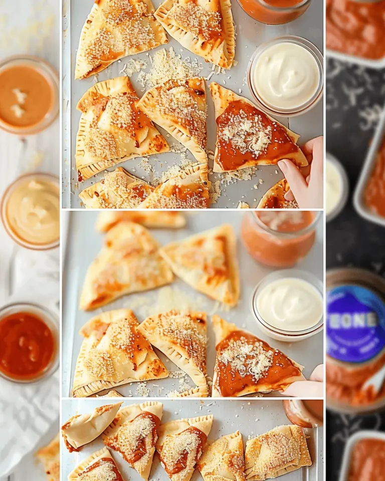 Easy Cheesy Homemade Pizza Pockets