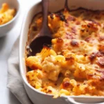 BEST Baked Cauliflower “Mac” and Cheese