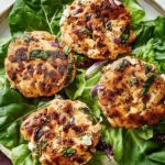 Greek Chicken Burgers