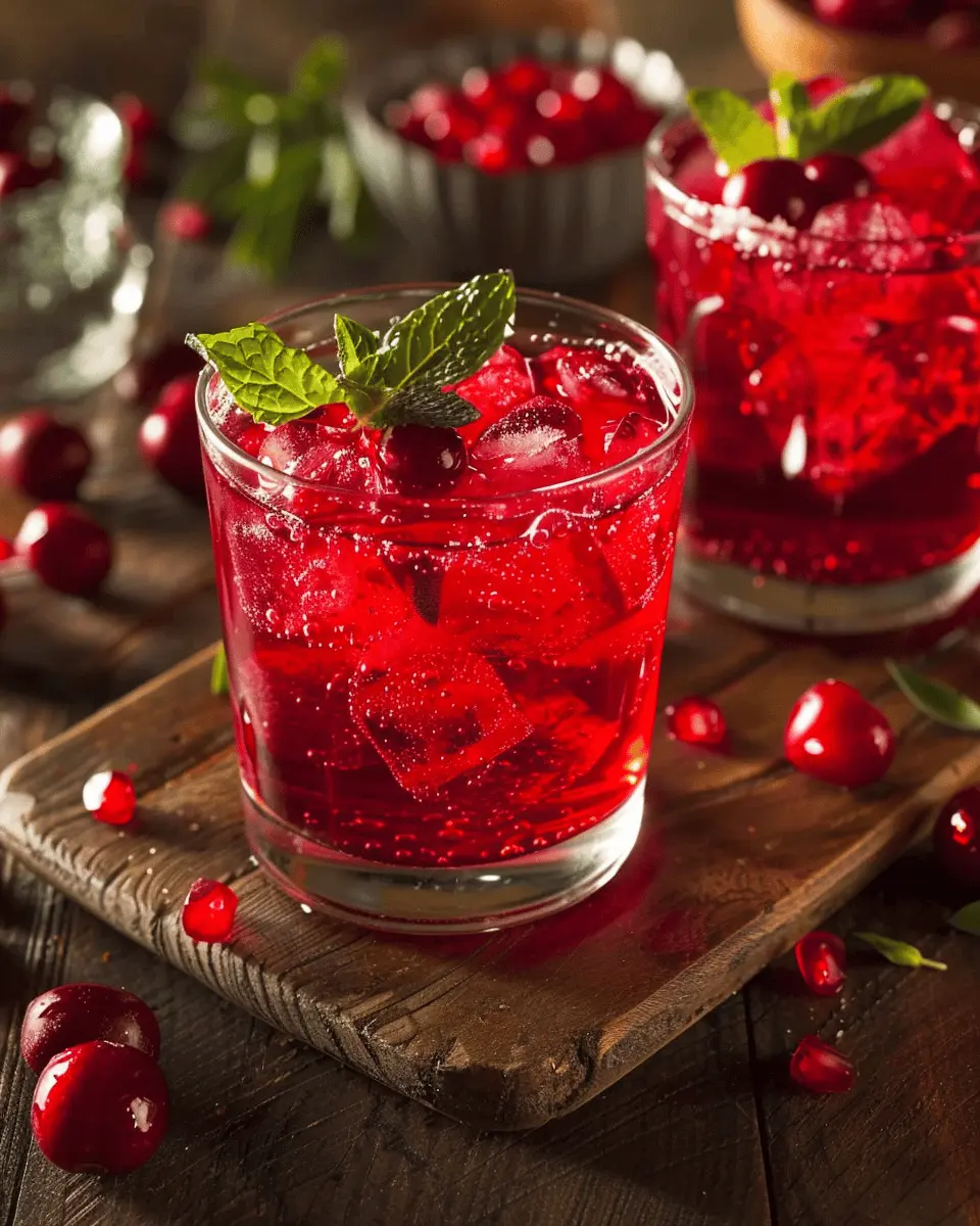 Punch aux canneberges: The Easy Refreshing Treat You Need