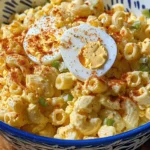 DEVILED EGG MACARONI SALAD