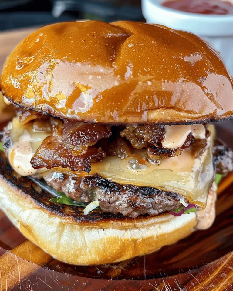 Crack Burger Recipe