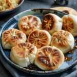Pan-Fried Cabbage and Noodle Buns