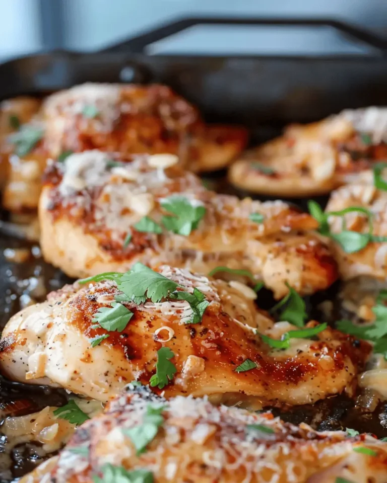 Blackstone Garlic Parmesan Chicken