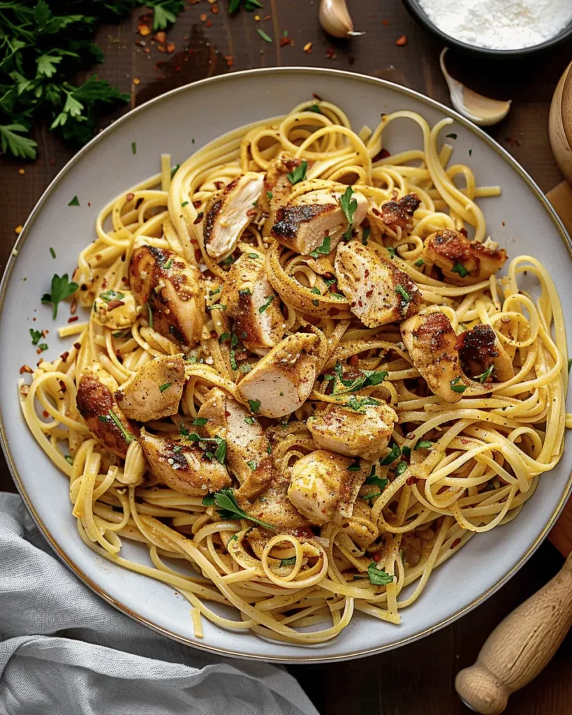 Cowboy Butter Chicken Linguine