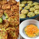 Low Carb Crispy Broccoli Cheese Rounds