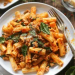 Creamy Sausage Rigatoni