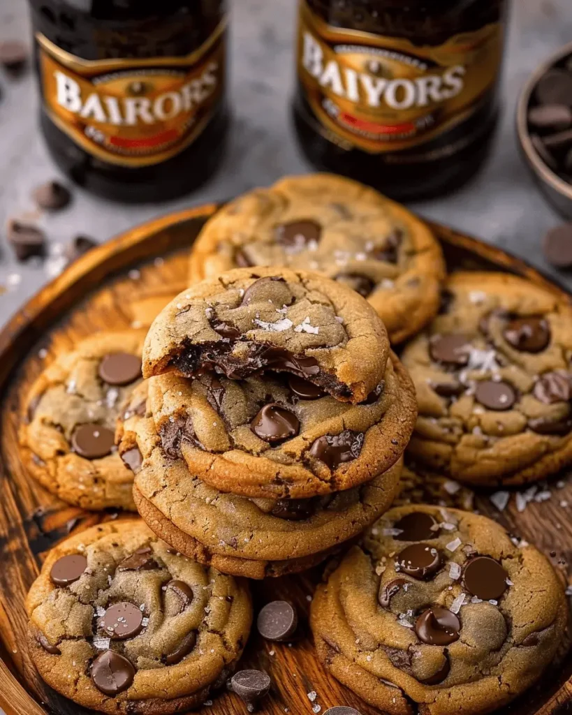 Baileys Irish Cream Chocolate Chip Cookies