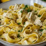Pasta Recipe Creamy Braised Chicken with Pappardelle