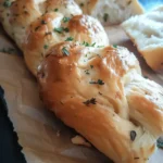 Garlic Herb Braided Soft Bread