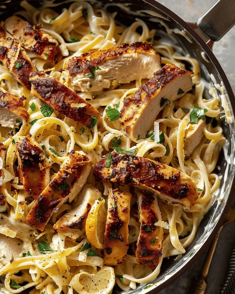 Creamy Lemon Chicken Pasta