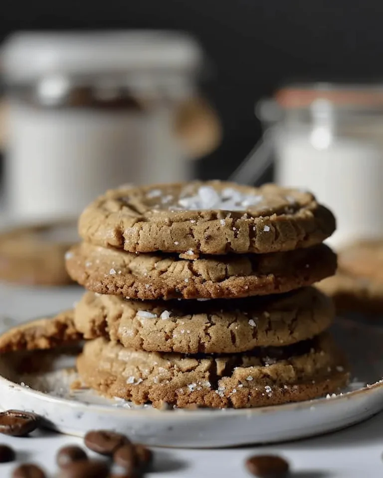 Espresso Brown Butter Toffee Cookies