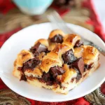 Chocolate Croissant Breakfast Bake