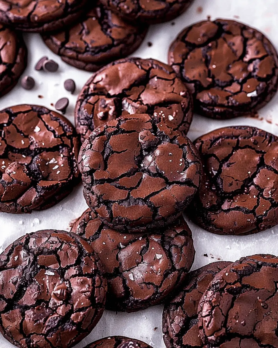 20 Minute Fudgy Chocolate Brownie Cookies for Easy Indulgence