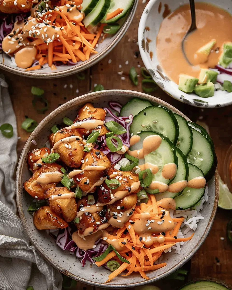 Bang Bang Chicken Bowl: Easy, Flavor-Packed Dinner Delight