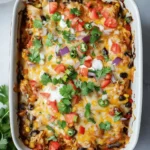 Chicken Burrito Casserole