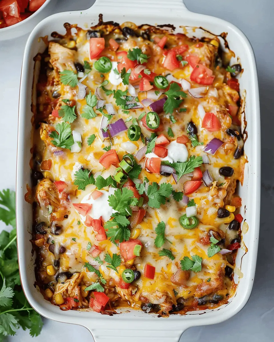 Chicken Burrito Casserole: Easy Comfort Food for Families