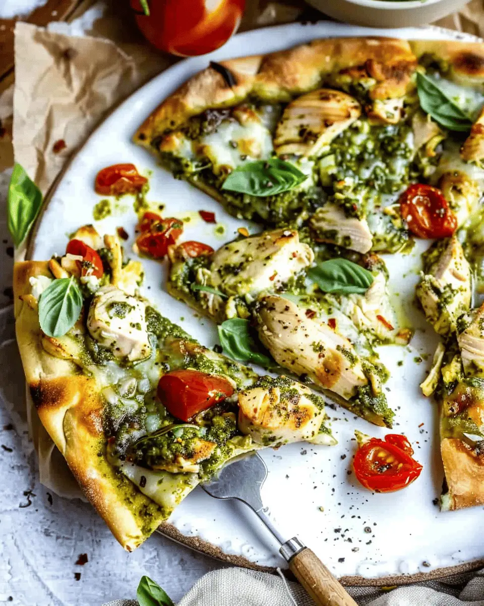Chicken Pesto Flatbread: The Best Easy Recipe for Busy Nights