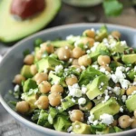 Chickpea, Avocado, & Feta Salad