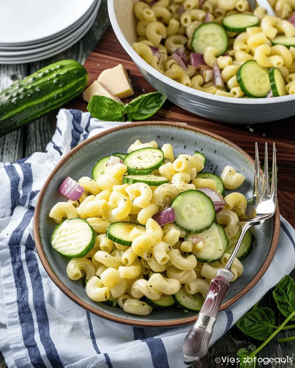 Cucumber Pasta Salad: Easy and Refreshing for Summer Days