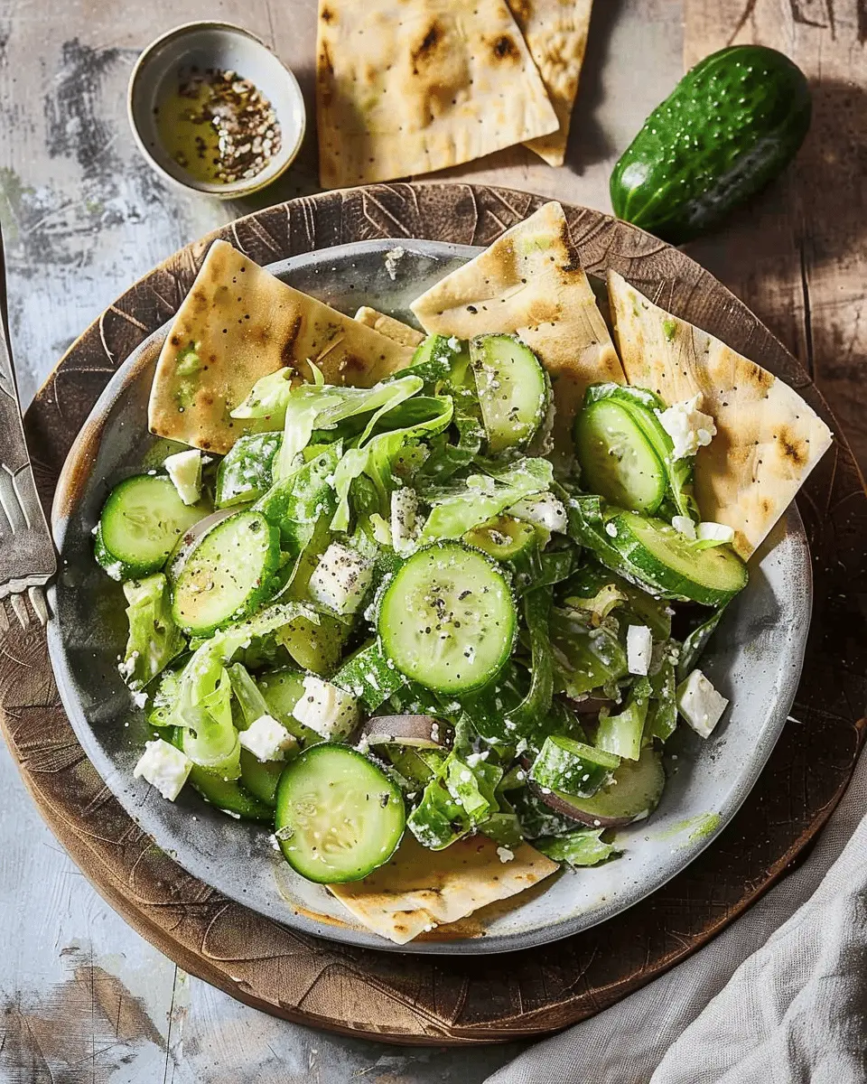 Cucumber Salad with Feta: The Easy Refreshing Twist You’ll Love