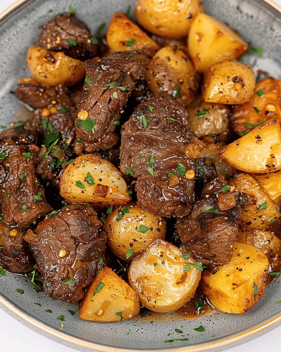 Garlic Butter Steak and Potatoes: A Juicy Indulgence You’ll Love