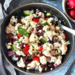 Mediterranean Cauliflower Salad